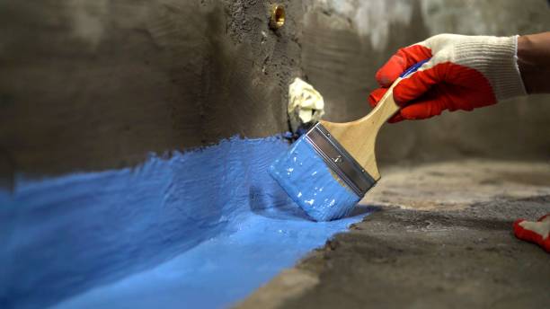 Professional waterproofing crew in Wyoming, Wyoming, NY